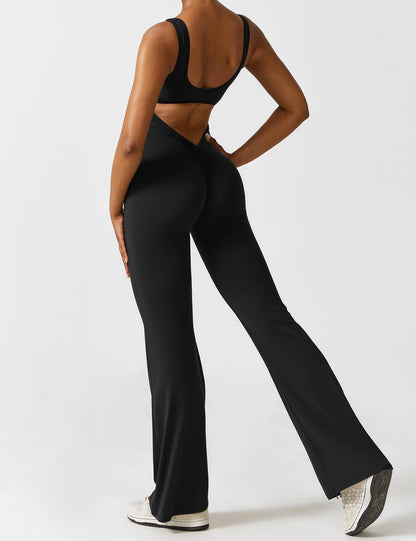 Mono Mujer con Espalda en V Ajuste Elegante