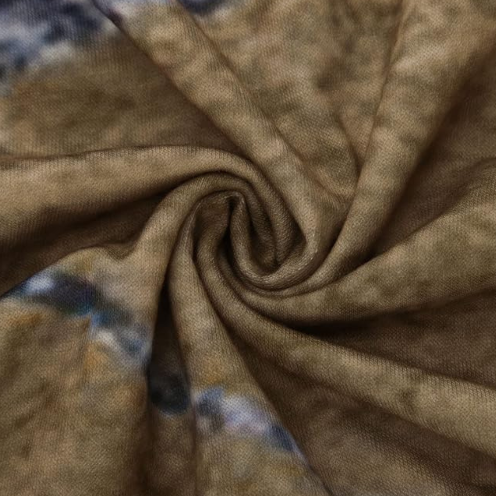 Suéter Mujer de Punto Estampado Abstracto Ajuste Regular