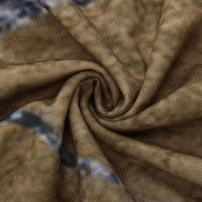 Suéter Mujer de Punto Estampado Abstracto Ajuste Regular