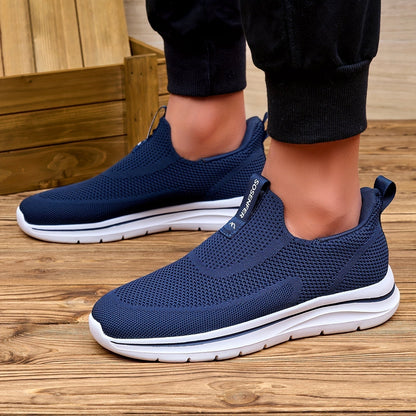 Zapatillas Sin Cordones Casual Hombre Malla Transpirable