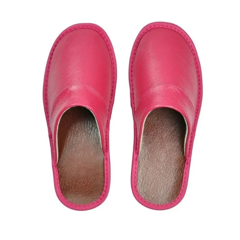 Zapatillas Hombre de Cuero Sin Cordones para Casa - Mavetta